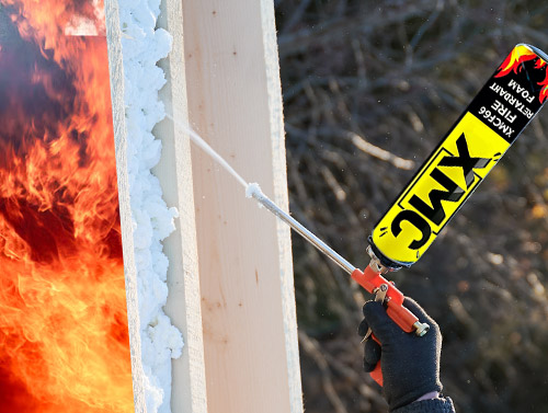 Brandwerend PU-schuimafdichtmiddel
