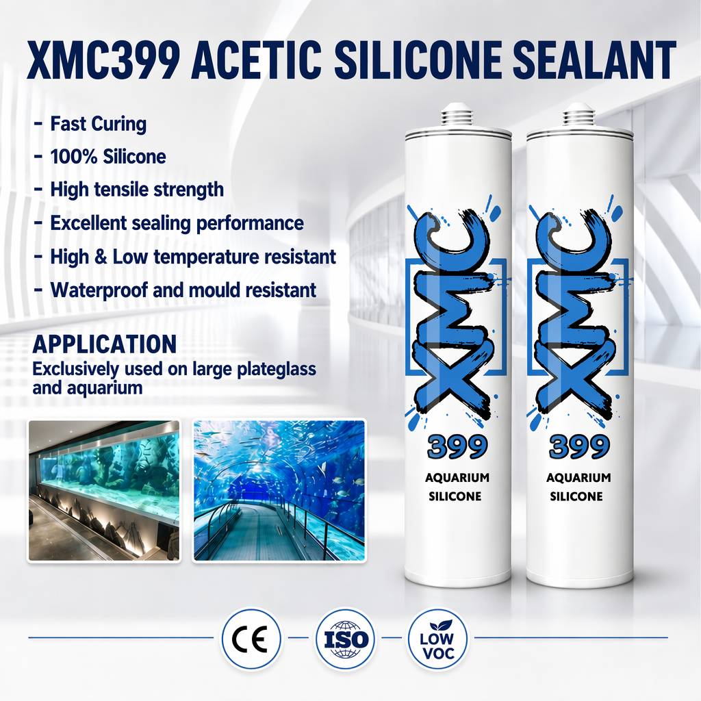 Siliconenkit voor aquariums